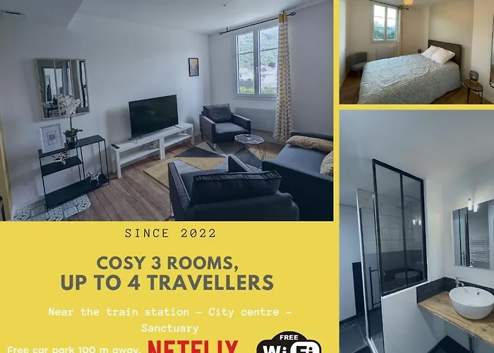 T2 Bis Cosy Proche Gare