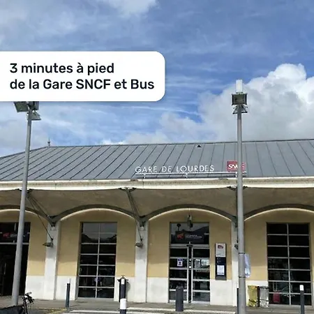 T2 Bis Cosy Proche Gare * Lourdes